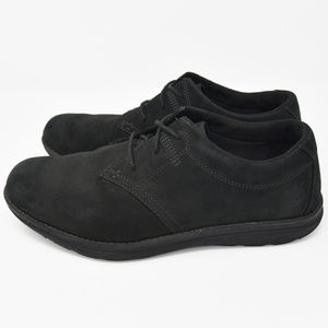 *Timberland Edgemont Sz 10 Black Leather Oxfrod